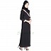 Dubai style abaya made of nida fabric
